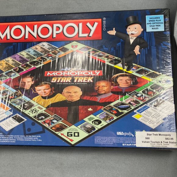 Star Trek 2009 Continuum Edition Monopoly Game - Picture 6 of 9